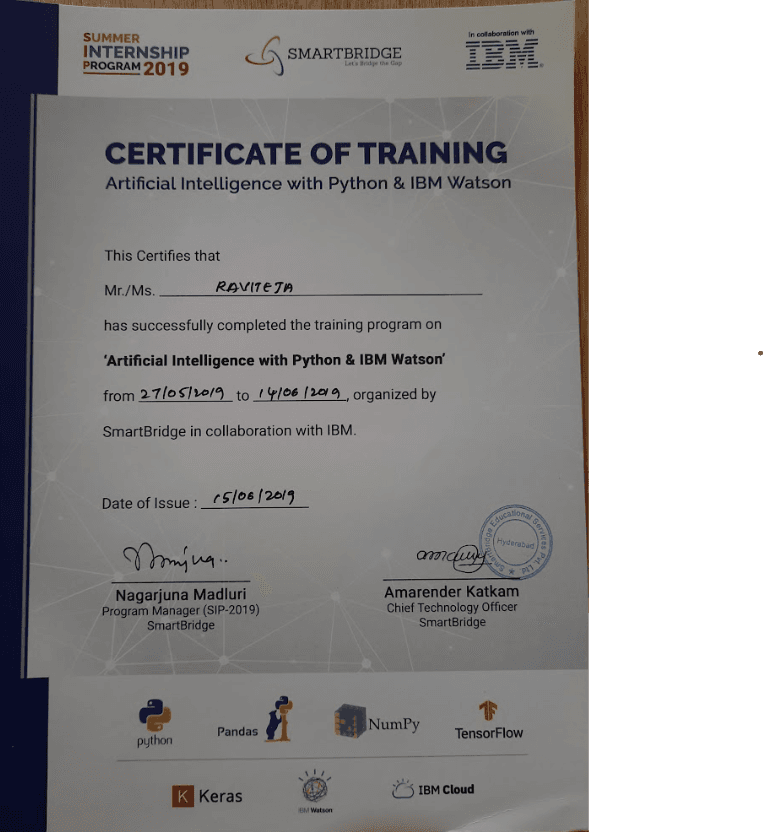 Artificial Intelligence Foundations