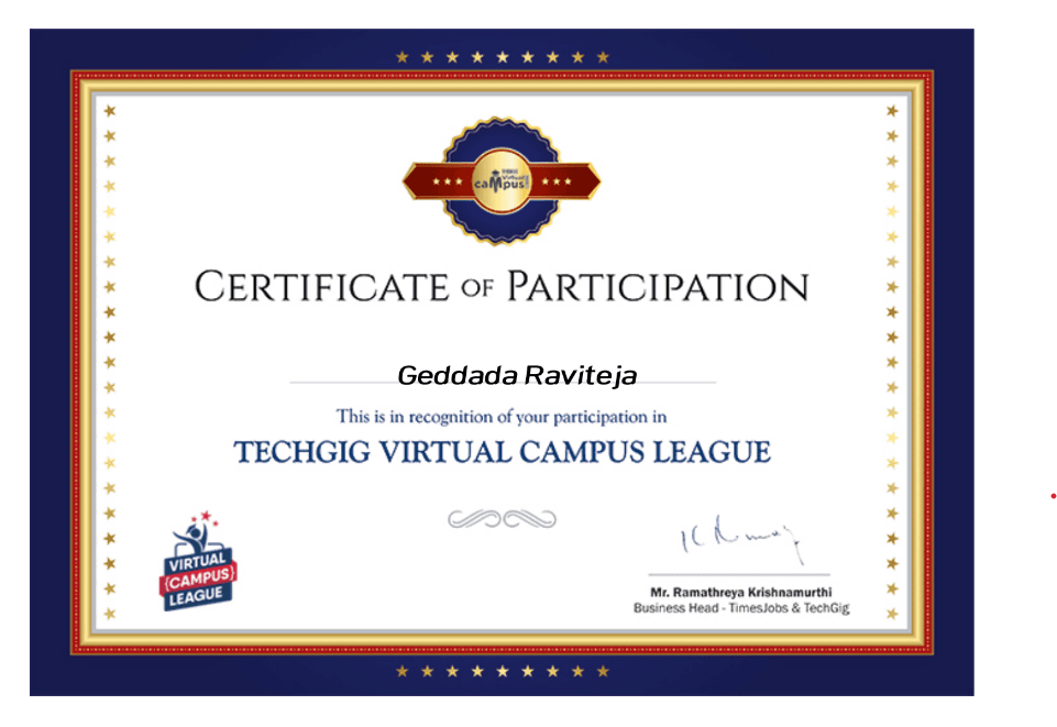 TechGig Code Gladiators